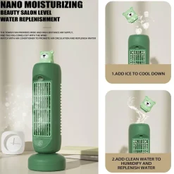 Trail u0026 Beyond Camping-Werkzeuge|Camping Im Freien-Mini Bear Air Cooler – Persönlicher Luftbefeuchter für mehr Komfort