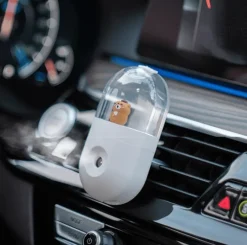 The Relaxation Nook Autozubehör|Automobilindustrie-Mini Bear Luftbefeuchter – Ultraleiser USB-Luftbefeuchter