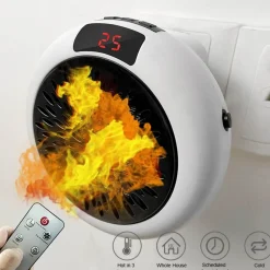 Cozy Living Gadgets Für Zuhause|Möbel-Mini Elektro-Wandheizer - Kompakter Steckdosenheizer