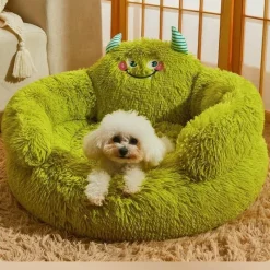 Decor Haustierzubehör|Haustierbetten-Mini Monster Kuschelbett - Gemütliches Haustierbett für Kleintiere