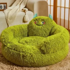 Decor Haustierzubehör|Haustierbetten-Mini Monster Kuschelbett - Gemütliches Haustierbett für Kleintiere