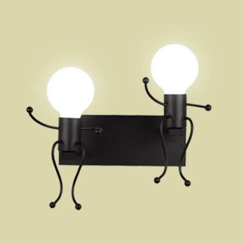 Comfort u0026 Style Beleuchtung-Mini Robot Wall Lamp - Decorative Night Light