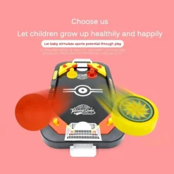 The Decor Haven Babyspielzeug-Mini-Airhockey-Tischspiel