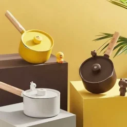 Deco Küche & Esszimmer-Mini-Antihaft-Cartoon-Töpfe – süßes Küchenkochgeschirr