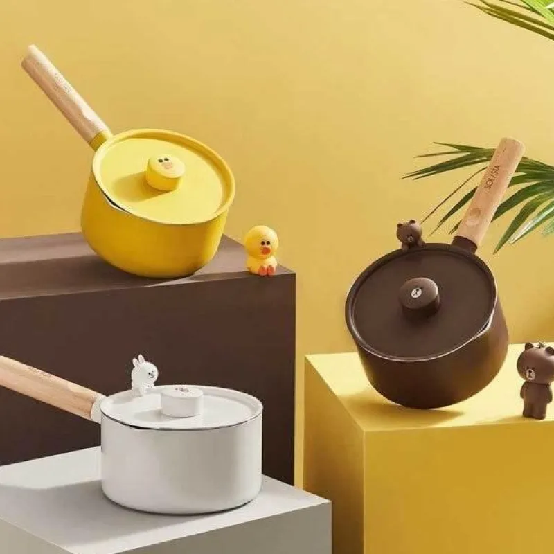Deco Küche & Esszimmer-Mini-Antihaft-Cartoon-Töpfe – süßes Küchenkochgeschirr