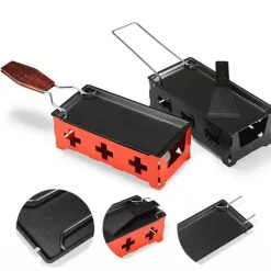 Tom Küche & Esszimmer-Mini-Antihaft-Käsegrill - BBQ-Auflaufform für Käse und Butter