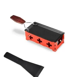 Tom Küche & Esszimmer-Mini-Antihaft-Käsegrill - BBQ-Auflaufform für Käse und Butter