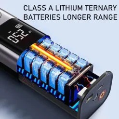 Wild u0026 Free Gear Autozubehör|Automobilindustrie-Mini-Autoreifenpumpe mit kabelloser Funktion – tragbarer Luftkompressor