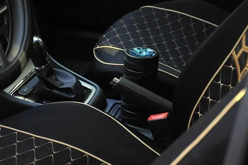 Cup Couture Camping-Werkzeuge|Outdoor-Artikel-Mini-Autoreifen-Thermoskanne – Kreativer Reisebecher für Autos