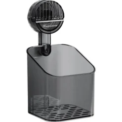 The Blissful Bath Badezimmer-Mini-Badezimmer-Organizer mit Saugnapf – platzsparendes Aufbewahrungsregal