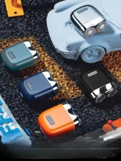 PureGlow Männerpflege|Körperpflege-Mini-Bartschneider, wasserdicht – Power Hero Grooming Tool