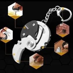 Roam Ready Camping-Werkzeuge|Outdoor-Gadgets-Mini-Überlebenswerkzeug-Schlüsselanhänger – Unverzichtbare Wanderausrüstung