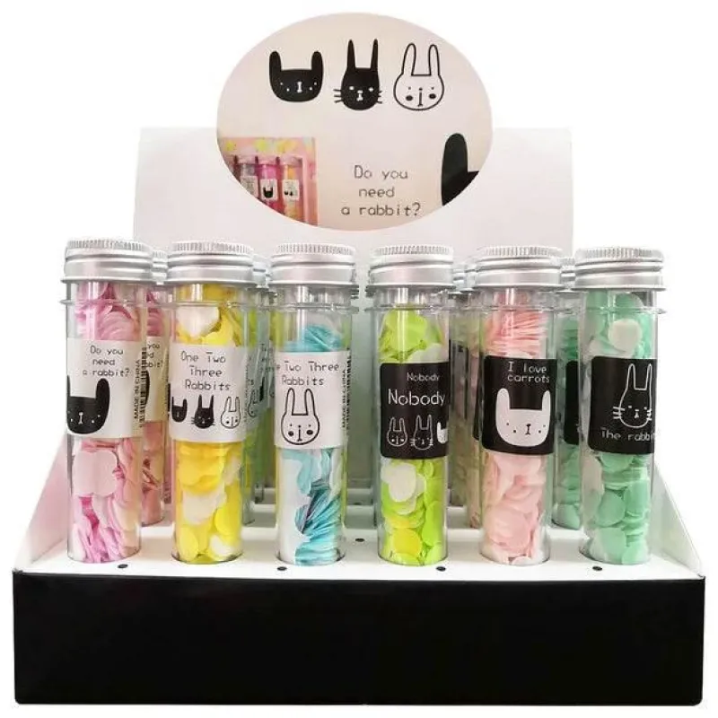 The Relaxation Nook Gesundheits-Gadgets|Gesundheits- Und Entspannungstools-Mini-Blumen-Schäumende Papierseife - Bunte Seifenstücke in Reisegröße