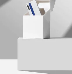 The Decor Haven Küche & Esszimmer-Mini-Clamshell-Aufbewahrungsbox – kompakter Organizer