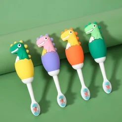 Kinder The Decor Haven Kinderwagen & Zubehör-Mini-Dinosaurier-Zahnbürste – Lustiges Zahnreinigungswerkzeug für Kinder