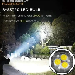 The Outdoor Vault Camping-Werkzeuge|Camping Im Freien-Mini-EDC-Taschenlampe – Leistungsstarkes Outdoor-Taschenlicht