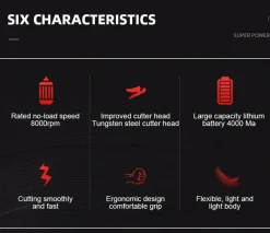 Roam Ready Outdoor-Artikel|Gadgets Für Zuhause-Mini-Elektroschere – Vielseitiges Schneidwerkzeug