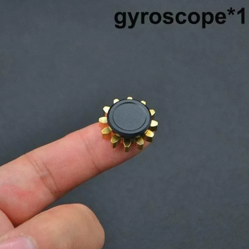 The Decor Haven Babyspielzeug-Mini-Fidget-Spinner aus Metall – Spielzeug zum Stressabbau