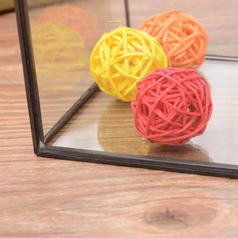 Willow u0026 Whim Wohndeko-Mini-Gewächshaus-Terrarium – Tisch-Pflanzendisplay