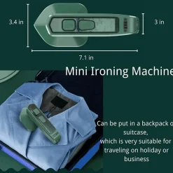 Comfort u0026 Style Gadgets Für Zuhause-Mini-Handdampfbügeleisen – Tragbarer, leistungsstarker Dampfglätter