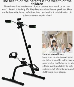 The Relaxation Nook Mobilitäts- Und Support-Tools|Fitness-Gadgets-Mini-Heimtrainer – Kompaktes Indoor-Fitnessrad