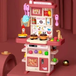 The Decor Haven Babyspielzeug-Mini-Küchenspielset für Kinder – lustiges Kochspielzeug für fantasievolles Spielen