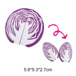 The Decor Haven Babyspielzeug-Mini-Küchen-Spielset mit Lebensmitteln – Kochspielzeug für Kinder