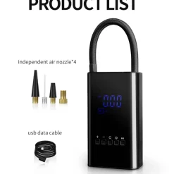 Trail Tech Autozubehör|Automobilindustrie-Mini-LED-Luftkompressor – Tragbarer Reifenfüller