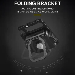 Roam Ready Outdoor-Artikel|Heimwerkzeuge-Mini-LED-Schlüsselanhänger-Taschenlampe – magnetisches Taschenlicht