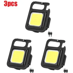 Roam Ready Outdoor-Artikel|Heimwerkzeuge-Mini-LED-Schlüsselanhänger-Taschenlampe – magnetisches Taschenlicht