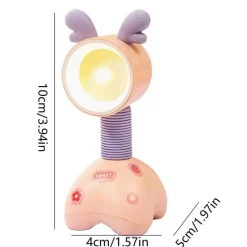 Accent u0026 Adorn Beleuchtung-Mini-Magnet-Schreibtischlampe – einziehbares Haustier-Design