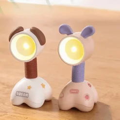 Accent u0026 Adorn Beleuchtung-Mini-Magnet-Schreibtischlampe – einziehbares Haustier-Design