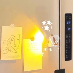 Accent u0026 Adorn Beleuchtung-Mini-Magnet-Schreibtischlampe – einziehbares Haustier-Design