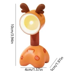 Accent u0026 Adorn Beleuchtung-Mini-Magnet-Schreibtischlampe – einziehbares Haustier-Design