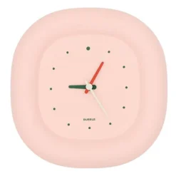 The Gilded Nest Wohndeko-Minimalistische Bubble-Wanduhr – Modernes Dekor für Zuhause