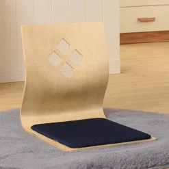 Comfort u0026 Style Möbel-Minimalistischer japanischer Stuhl ohne Beine – Moderne, zeitgenössische Sitzmöbel