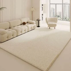 Warm Weaves Boden & Teppiche-Minimalistischer Plüsch-Teppich – Weicher Teppich für modernes Dekor