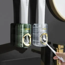 The Blissful Bath Badezimmer-Minimalistischer Zahnpastaquetscher – Schlankes, effizientes Design