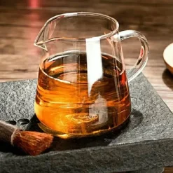 Plates u0026 More Küche & Esszimmer-Mini-Milchkännchen aus Glas – Ausgießer für Kaffee und Tee