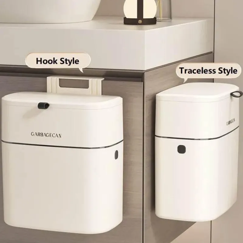 The Decor Haven Küche & Esszimmer|Gadgets Für Zuhause-Mini-Mülleimer zum Aufhängen – platzsparender Home-Organizer