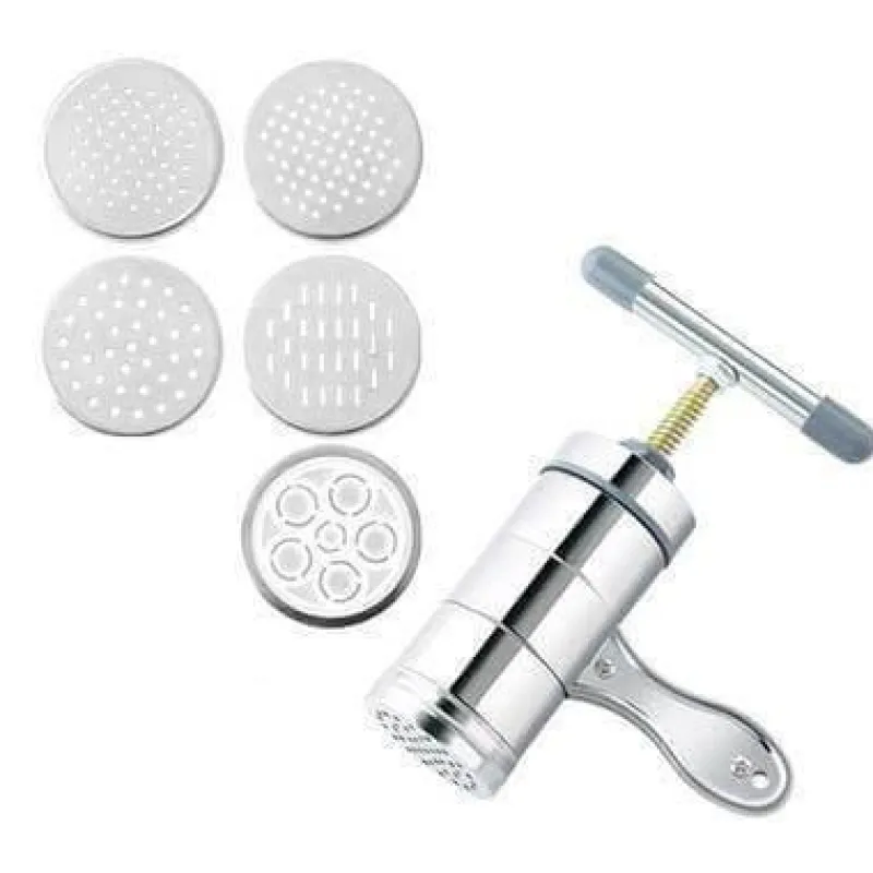 Deco Küche & Esszimmer-Mini-Nudelmaschine aus Edelstahl – Manuelle Nudelmaschine