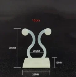 Adventure Basecamp Camping Im Freien|Outdoor-Artikel-Mini-Pflanzen-Wandclips – selbstklebende Pflanzenhalter für den Innenbereich