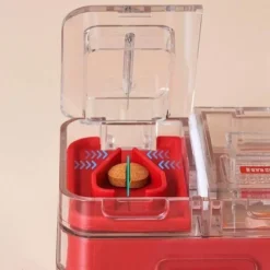 The Relaxation Nook Gesundheits-Gadgets|Gesundheits- Und Entspannungstools-Mini-Pillenteiler – Tragbarer Medikamenten-Organizer mit Aufbewahrungsbox