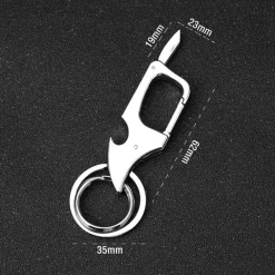 Cozy Living Camping-Werkzeuge|Camping Im Freien-Mini-Schlüsselanhänger-Flaschenöffnermesser - Faltbares Werkzeug