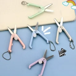 Roam Ready Outdoor-Artikel|Heimwerkzeuge-Mini-Schlüsselanhänger-Schere – Kompaktes Schneidewerkzeug für die Tasche