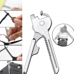 Roam Ready Outdoor-Artikel|Heimwerkzeuge-Mini-Schlüsselanhänger-Taschenwerkzeug – All-in-One-Multifunktionsgerät