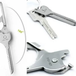 Roam Ready Outdoor-Artikel|Heimwerkzeuge-Mini-Schlüsselanhänger-Taschenwerkzeug – All-in-One-Multifunktionsgerät