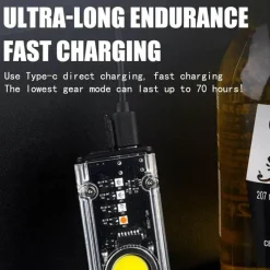 The Outdoor Vault Outdoor-Artikel|Heimwerkzeuge-Mini-Schlüsselanhänger-Taschenlampe – leuchtendes Notlicht