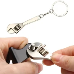 Roam Ready Outdoor-Artikel|Heimwerkzeuge-Mini-Schraubenschlüssel-Schlüsselanhänger – Kompaktes Multifunktionswerkzeug