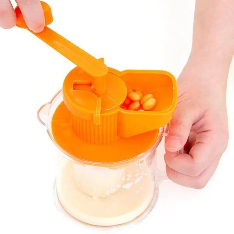 Deco Küche & Esszimmer-Mini-Sojabohnensaftbereiter - Manuelle Sojamilchmaschine